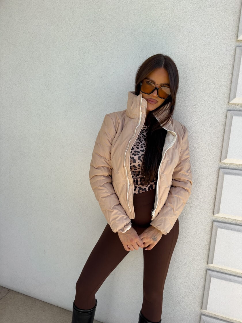 Kurtka VESTE – jasny camel - obrazek 2