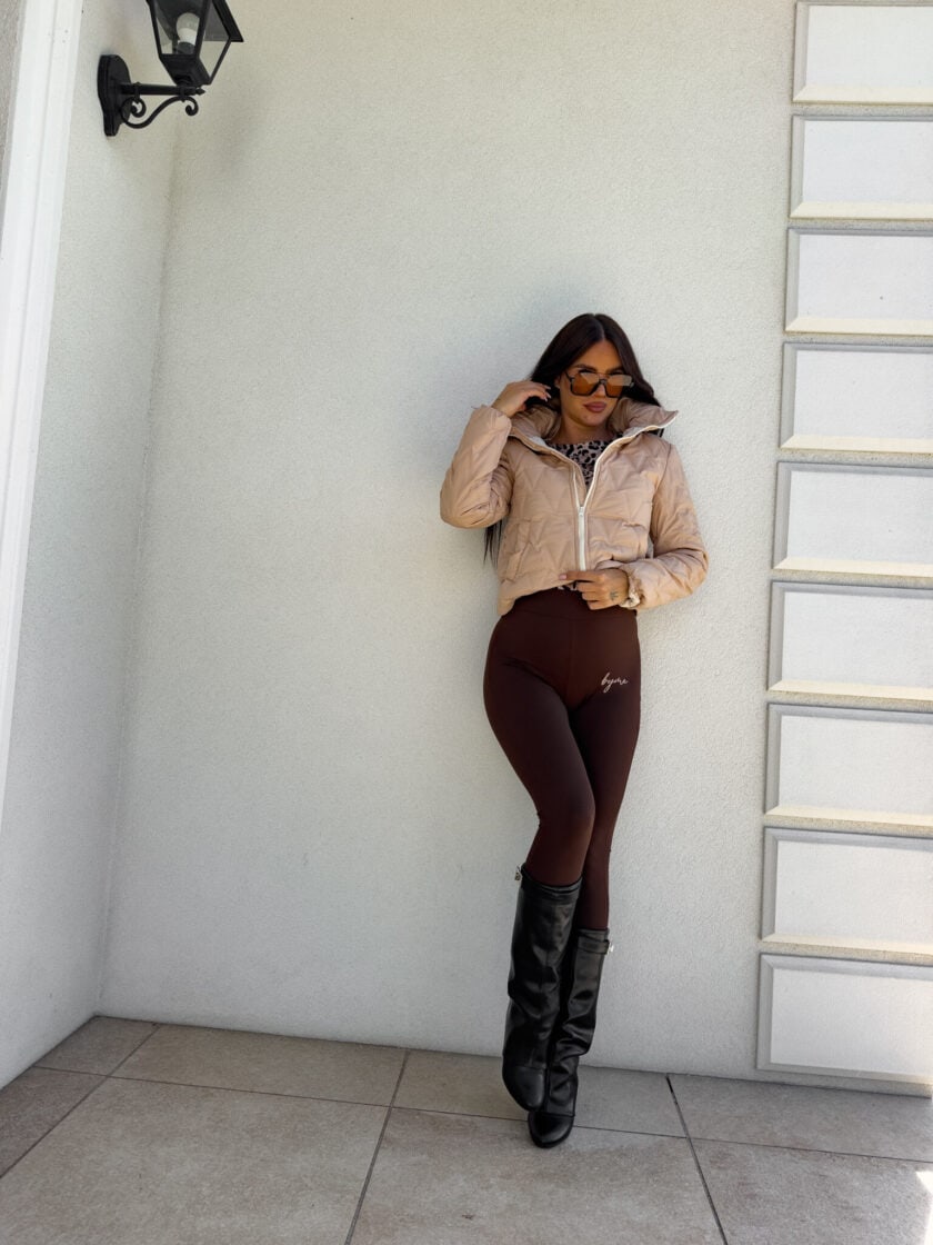 Kurtka VESTE – jasny camel - obrazek 4