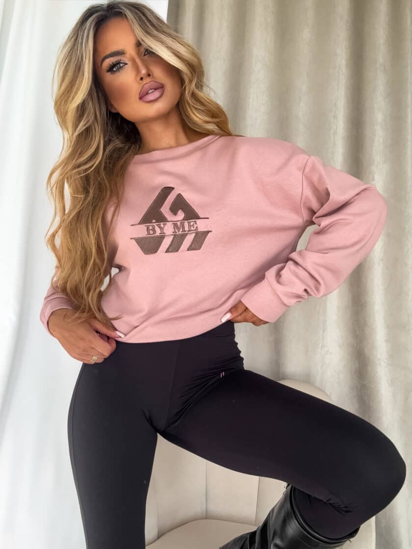 Bluza LUXIT – różowa - obrazek 2