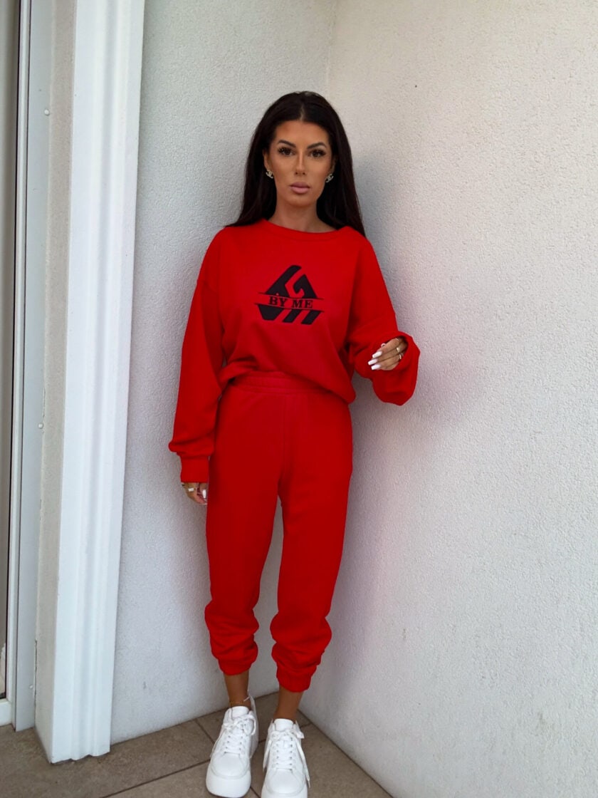 Bluza LUXIT – czerwona - obrazek 2