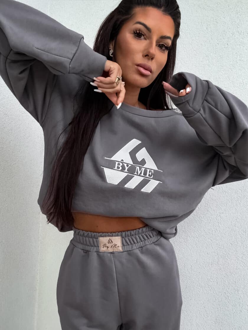 Bluza LUXIT – szara - obrazek 3