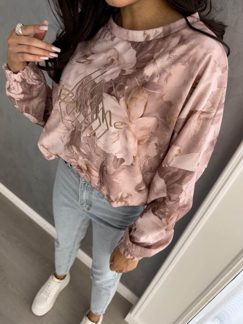 Bluza ANGEL - pudrowy beż - obrazek 3