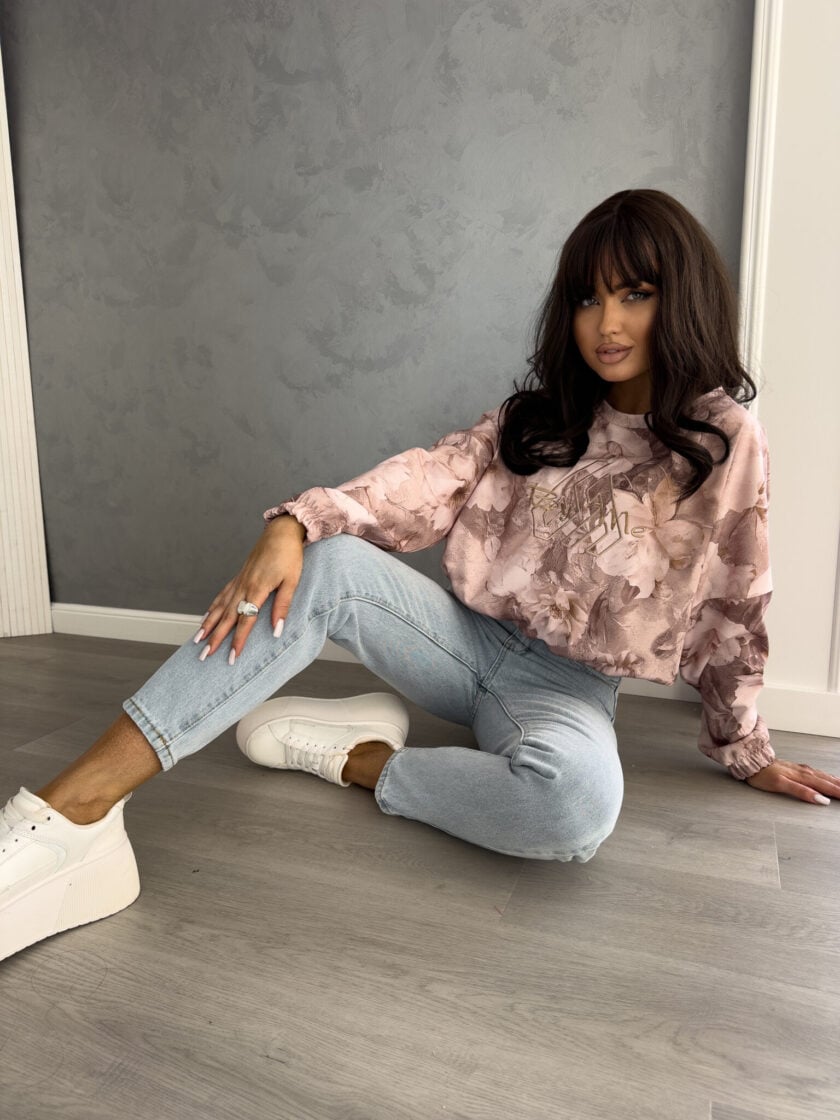 Bluza ANGEL - pudrowy beż - obrazek 2
