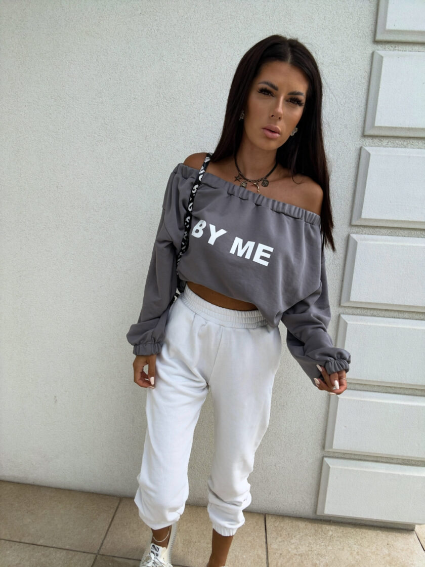 Bluza UNDER  – szara - obrazek 14