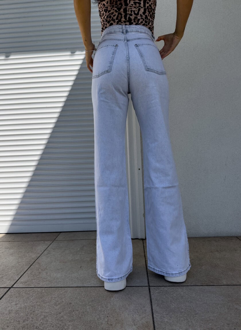 Jeansy FLARED – light jeans - obrazek 7