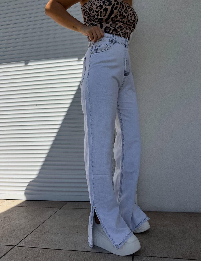 Jeansy FLARED – light jeans - obrazek 13
