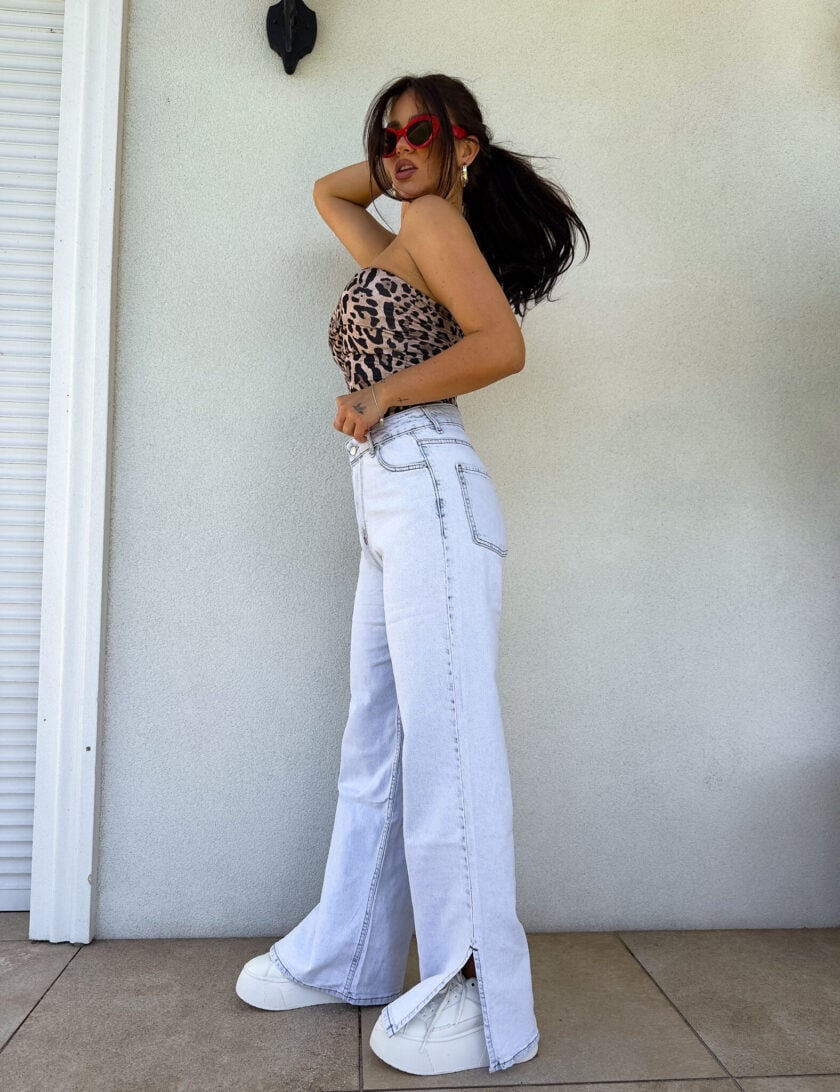 Jeansy FLARED – light jeans - obrazek 9