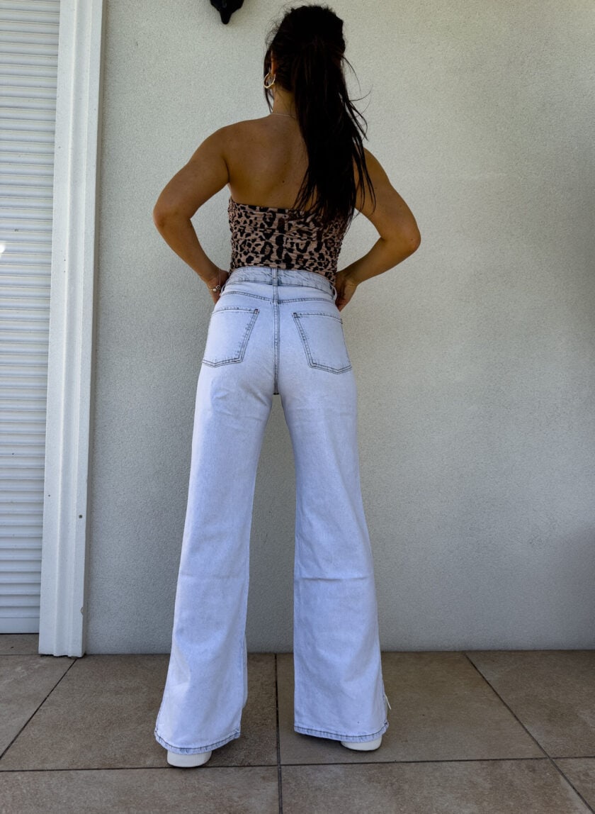 Jeansy FLARED – light jeans - obrazek 14