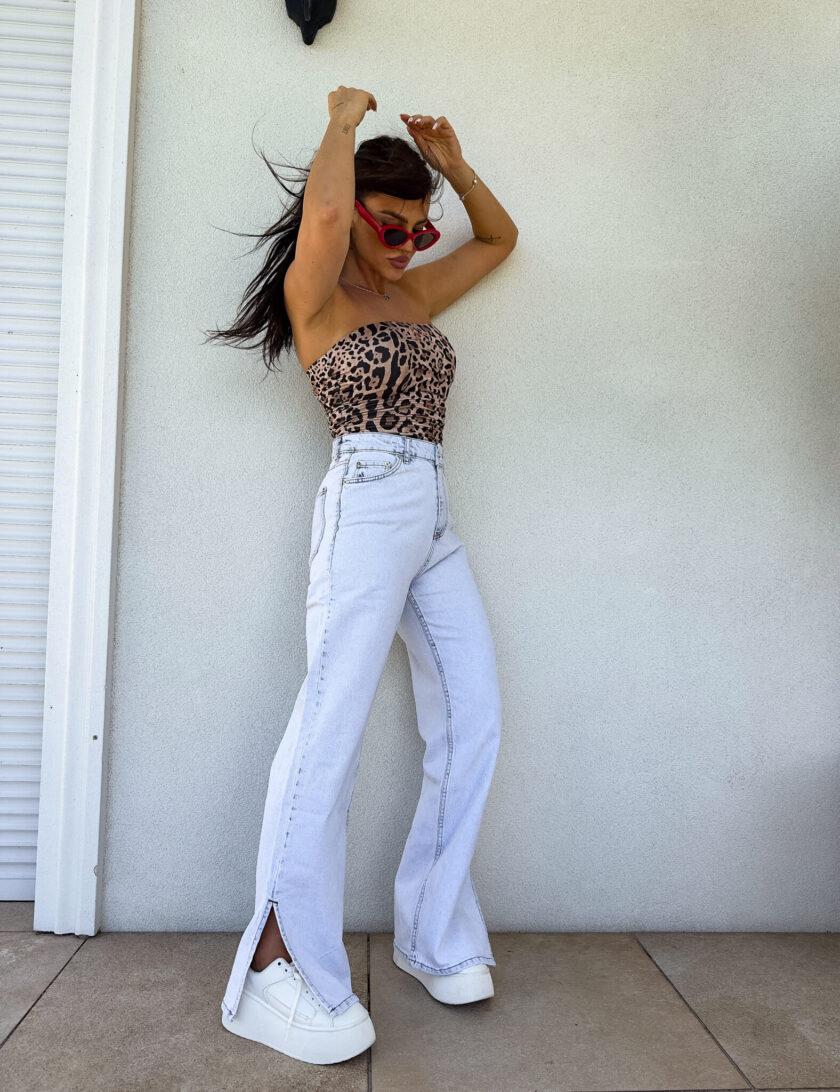Jeansy FLARED – light jeans - obrazek 11