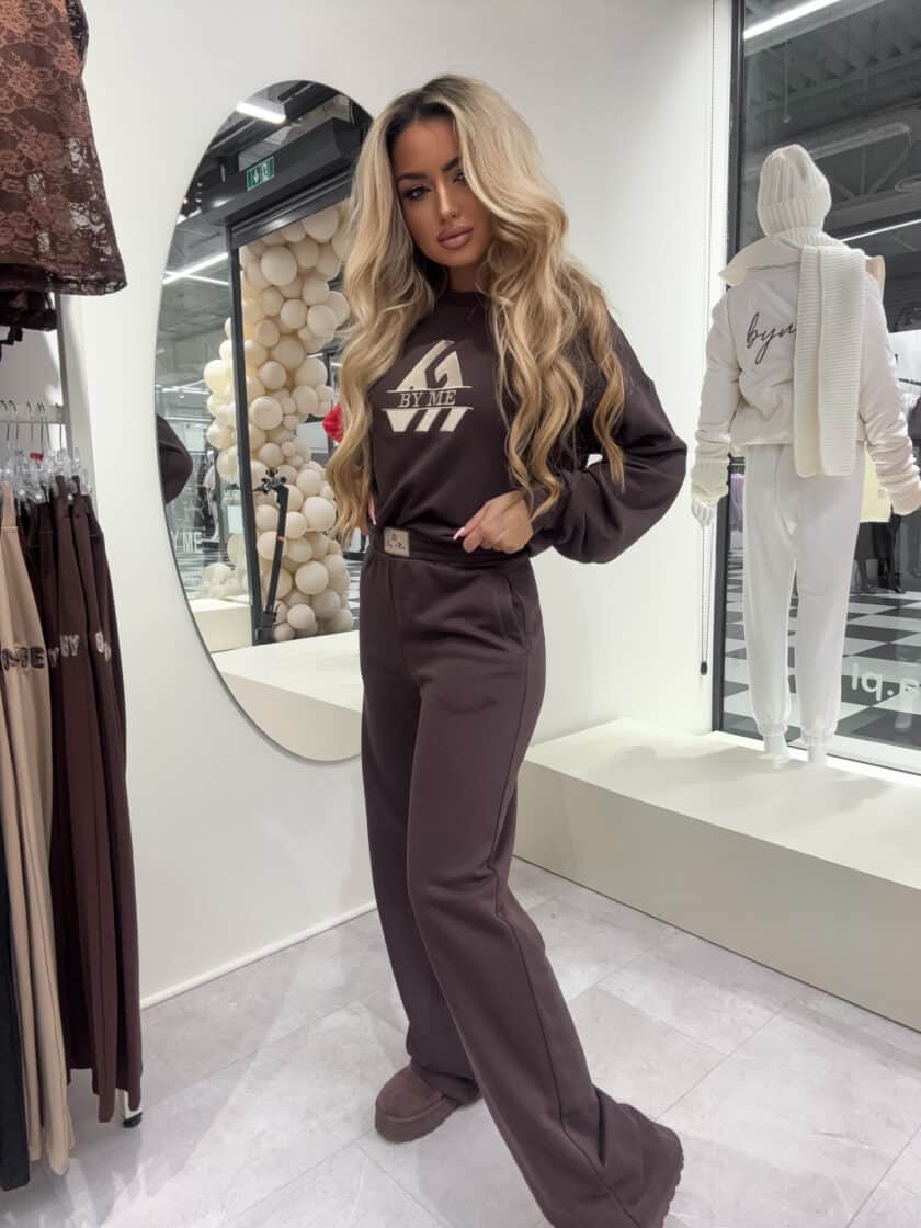 Bluza LUXIT – czekoladowa - obrazek 6