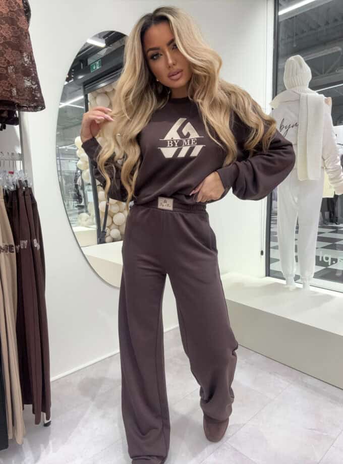 Bluza LUXIT – czekoladowa