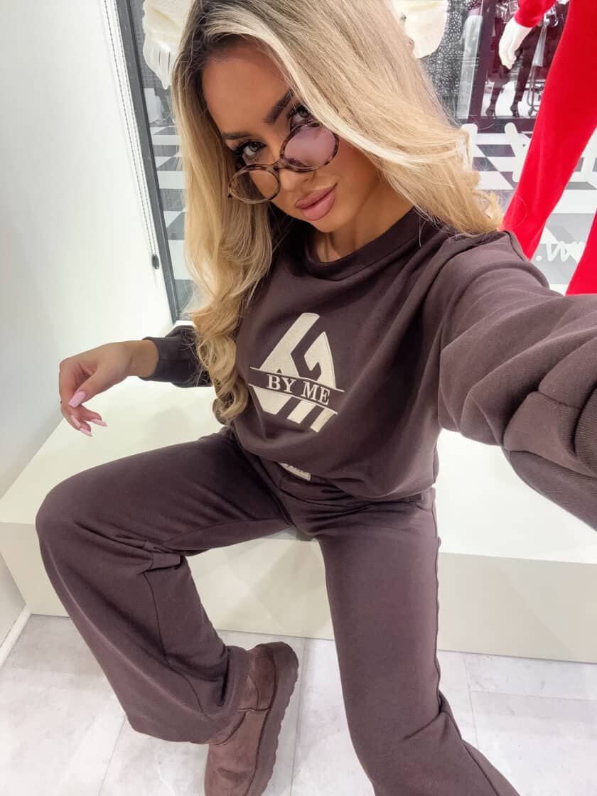 Bluza LUXIT – czekoladowa - obrazek 8