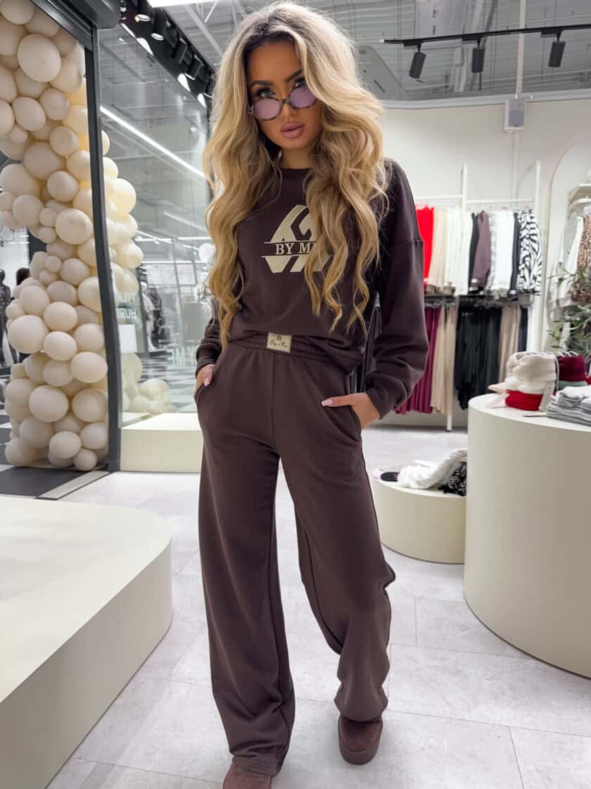 Bluza LUXIT – czekoladowa - obrazek 21