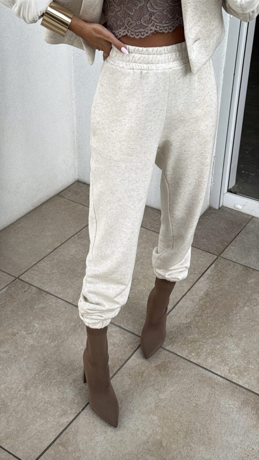 Spodnie joggery BODA – konopia