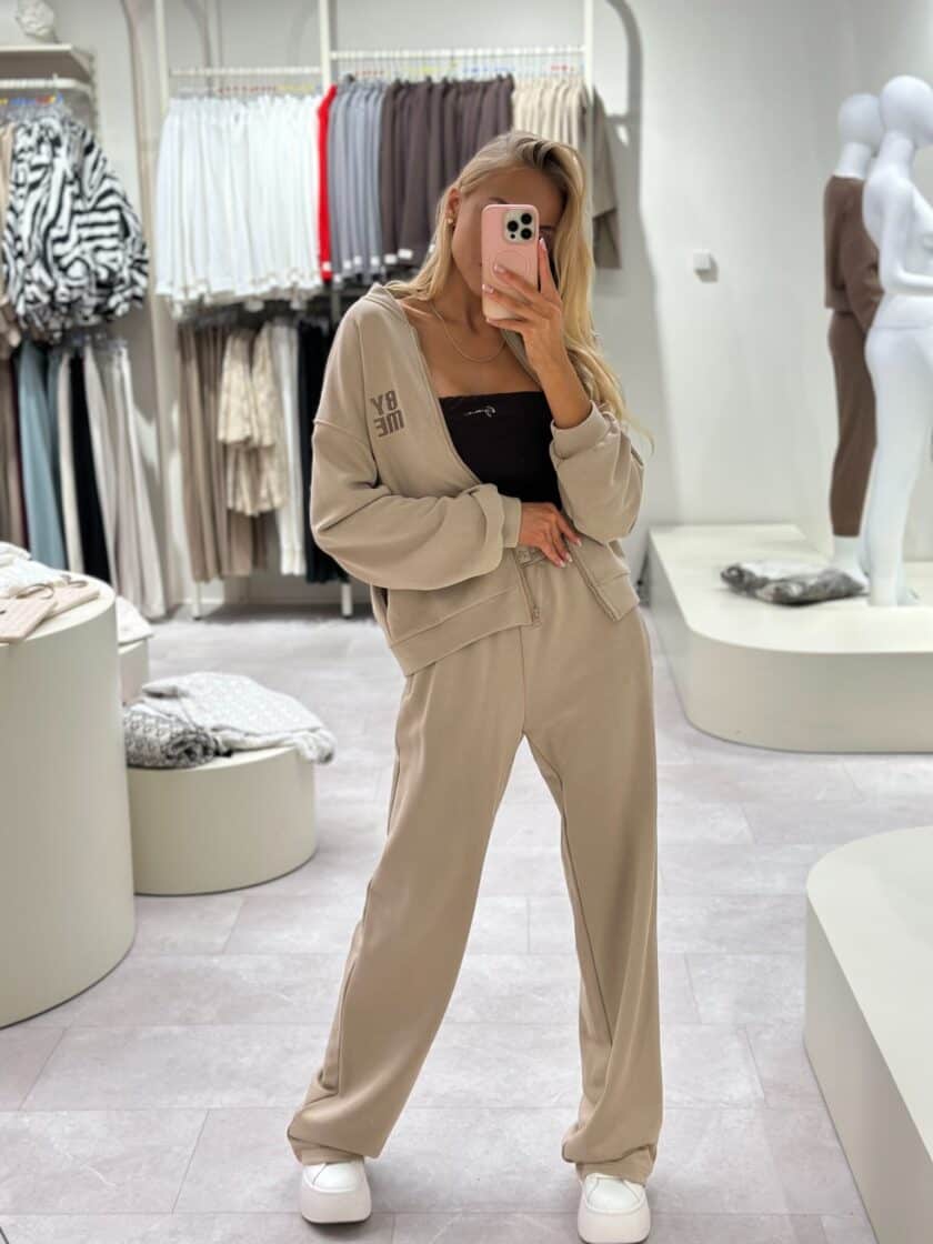 Bluza MIMI - jasny beż - obrazek 11