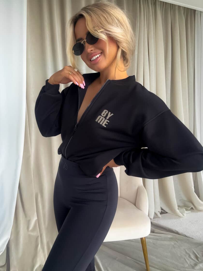 Bluza MIMI - czarna - obrazek 7