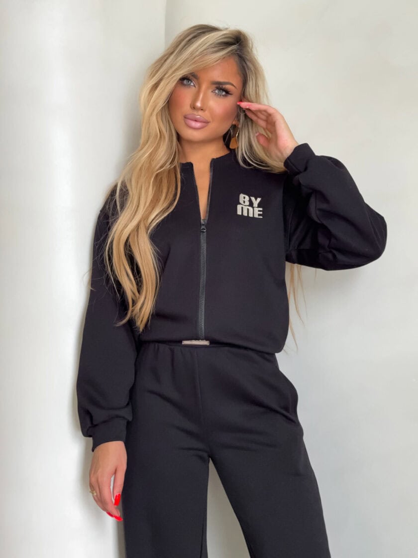 Bluza MIMI - czarna - obrazek 4