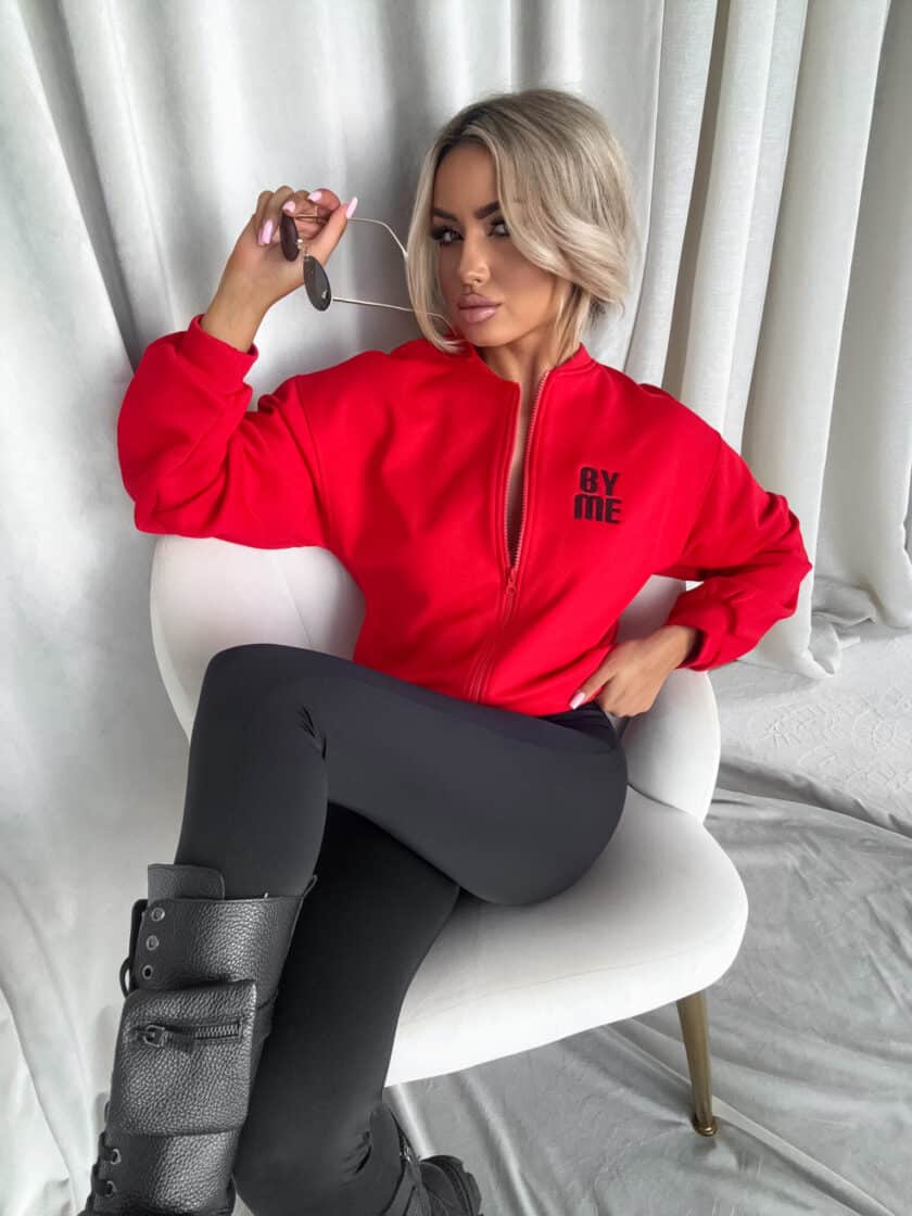 Bluza MIMI - czerwona - obrazek 2