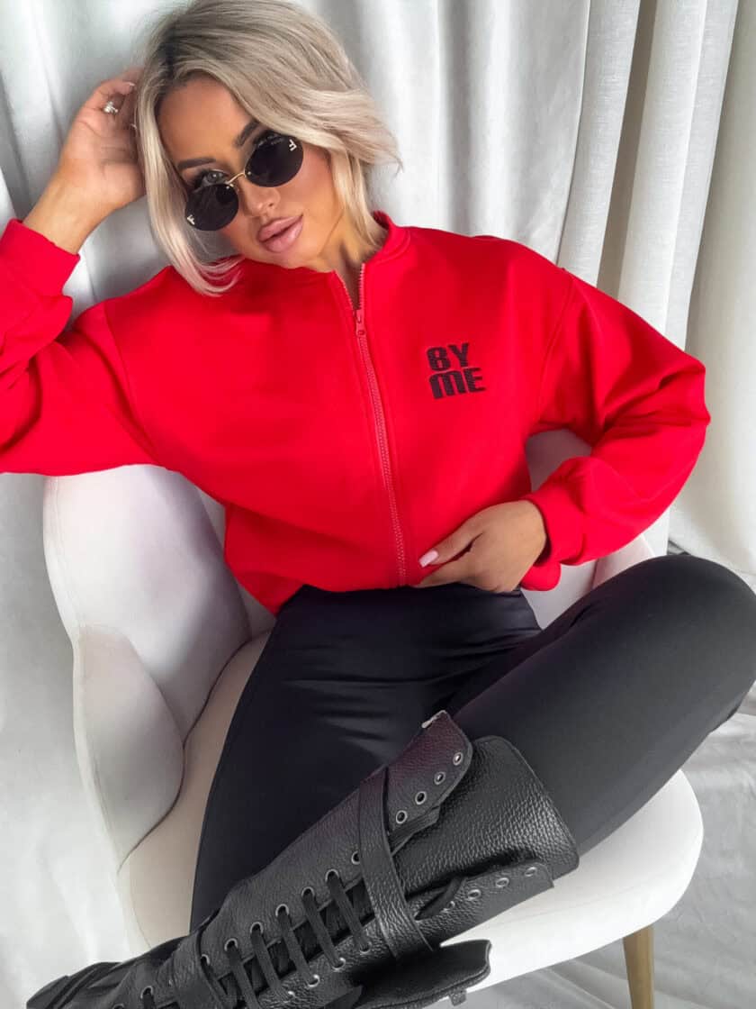 Bluza MIMI - czerwona - obrazek 5
