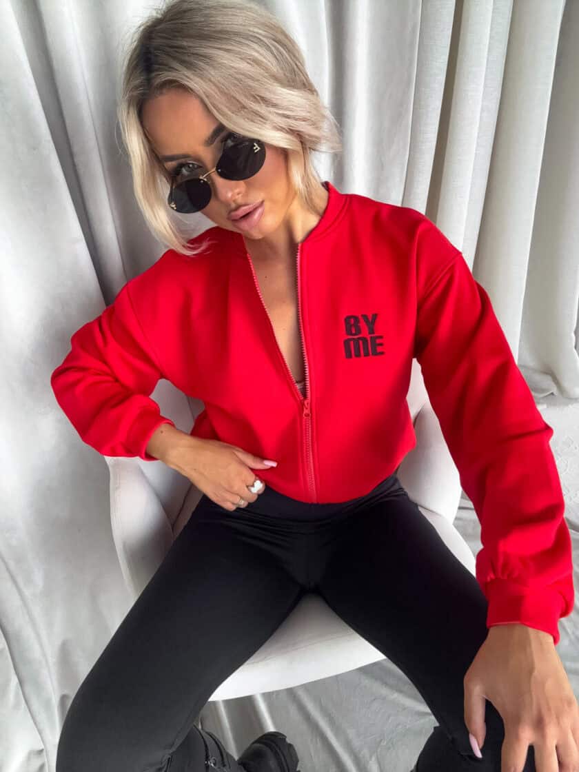 Bluza MIMI - czerwona - obrazek 8