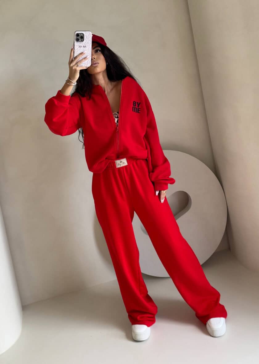 Bluza MIMI - czerwona - obrazek 3