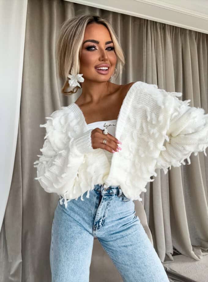 Sweter LIZZY – ecru