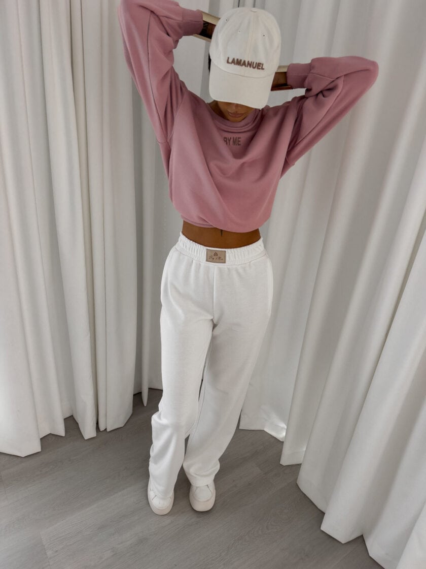 Bluza COTTON - brudny róż - obrazek 12