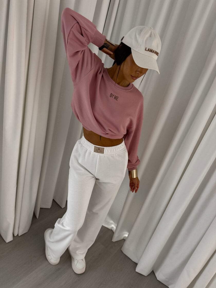 Bluza COTTON - brudny róż - obrazek 9