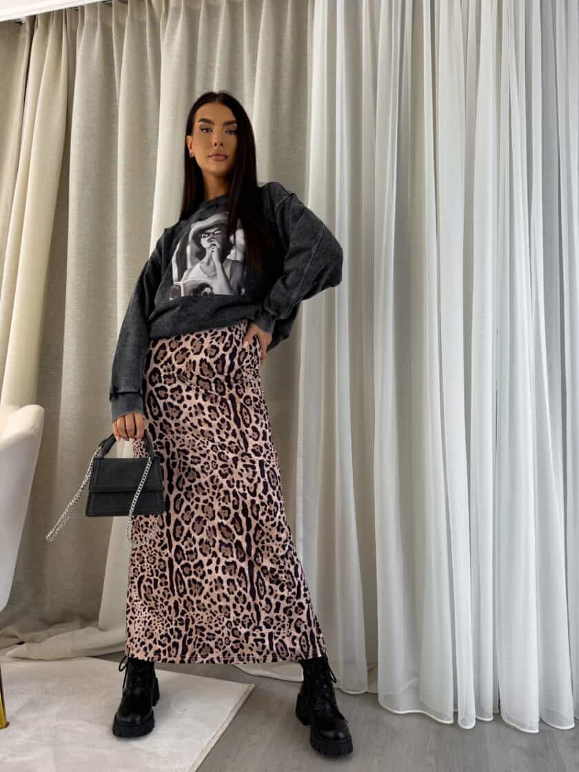 Dekatyzowana bluza IMAGE - czarna - obrazek 5