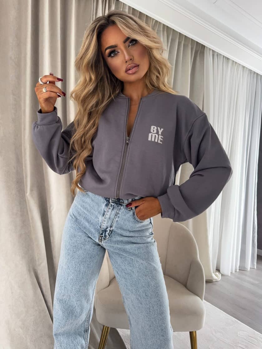 Bluza MIMI - szara - obrazek 3