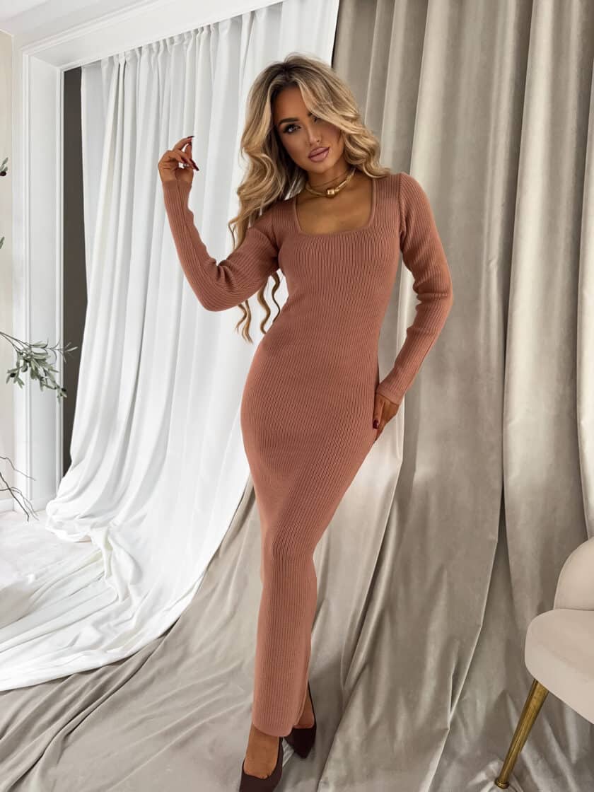 Sukienka COYA - carmel - obrazek 7