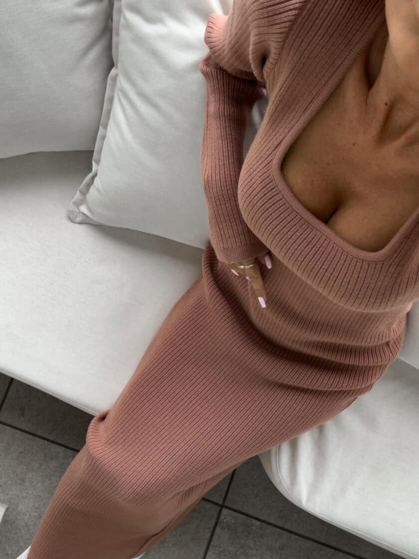 Sukienka COYA - carmel - obrazek 3