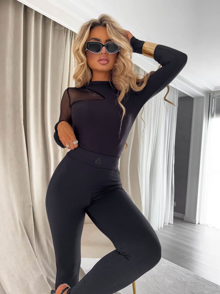 Bluzka SUZI – czarna - obrazek 5