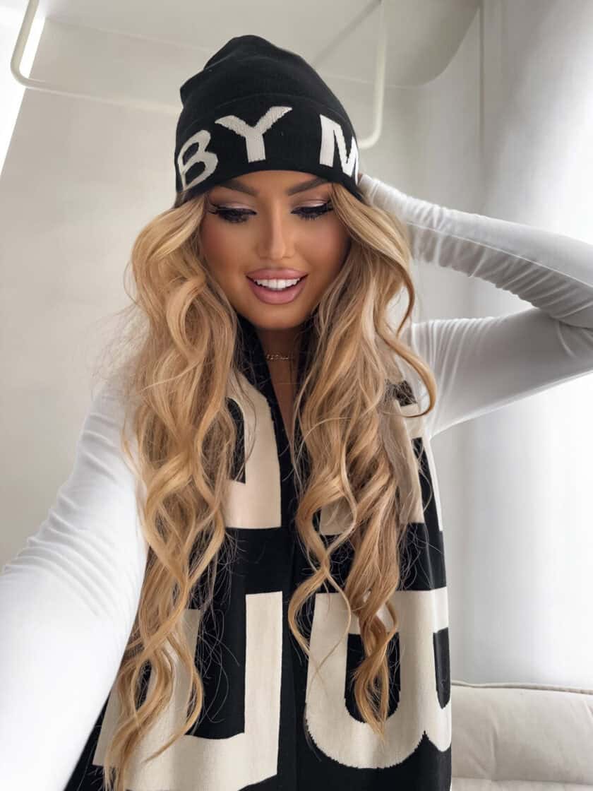 Czapka BY ME - czarna - obrazek 2