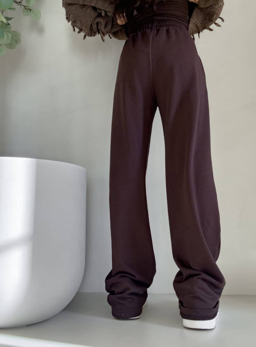 Spodnie SEVEN – czekoladowe - obrazek 10