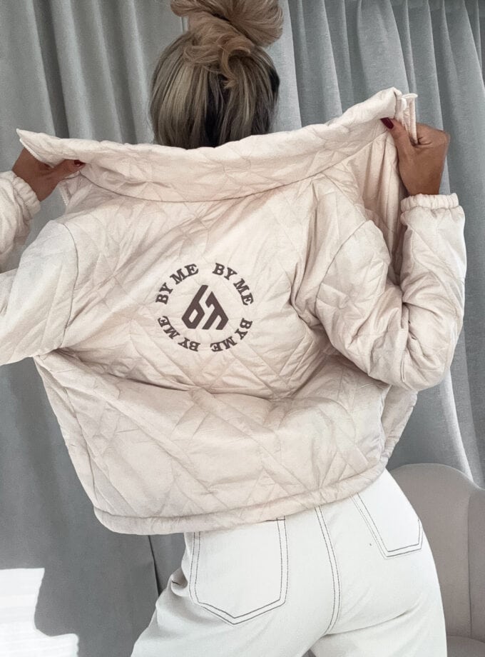 Kurtka VESTE III mozaika – beżowa
