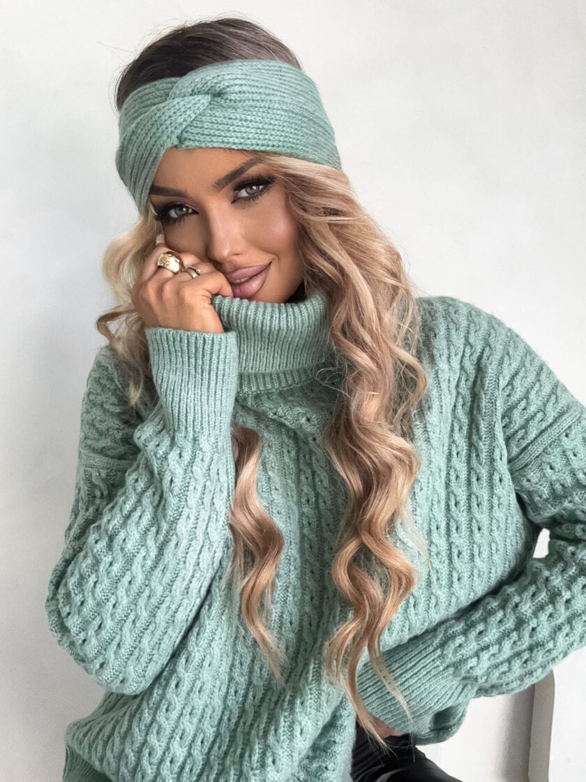 Opaska CATI - matcha - obrazek 4