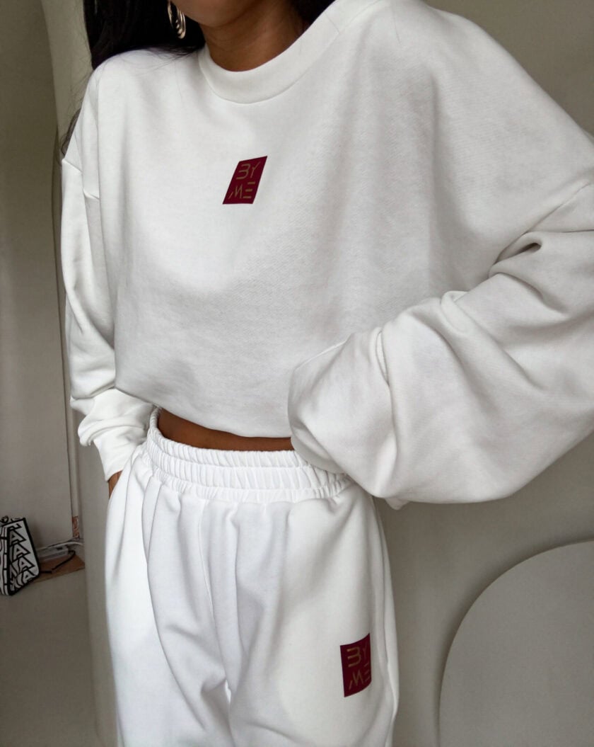 Bluza DEJW - ecru - obrazek 4