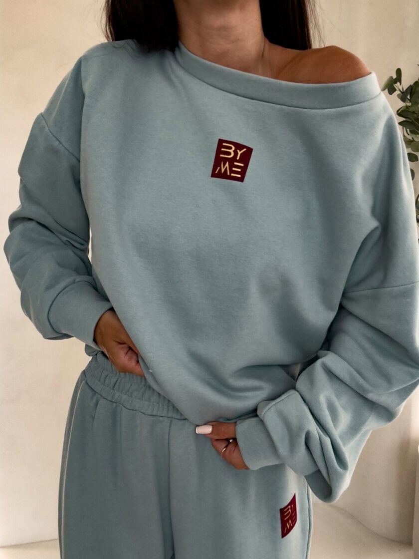 Bluza DEJW - szałwiowa - obrazek 4