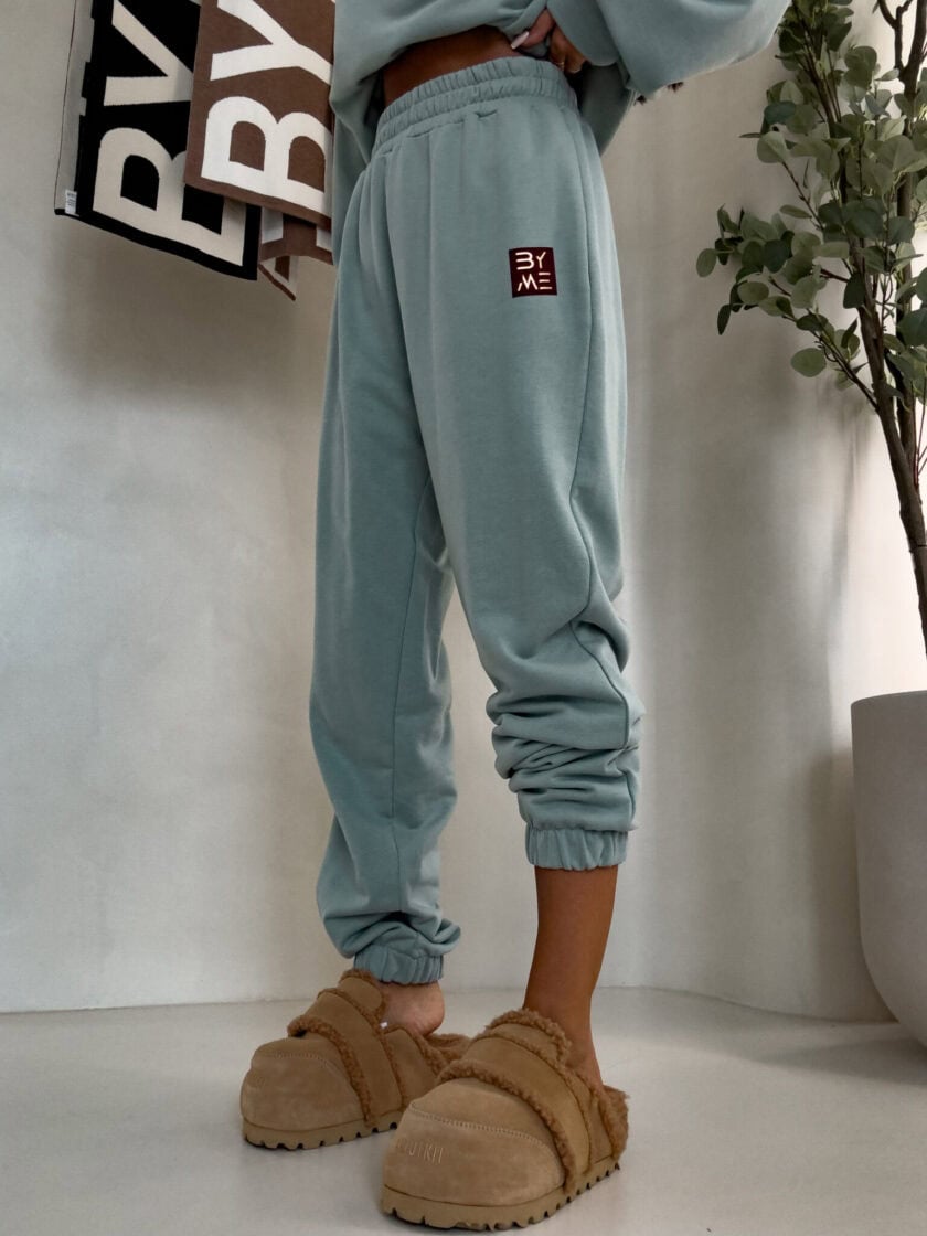 Spodnie DEJW – szałwiowe