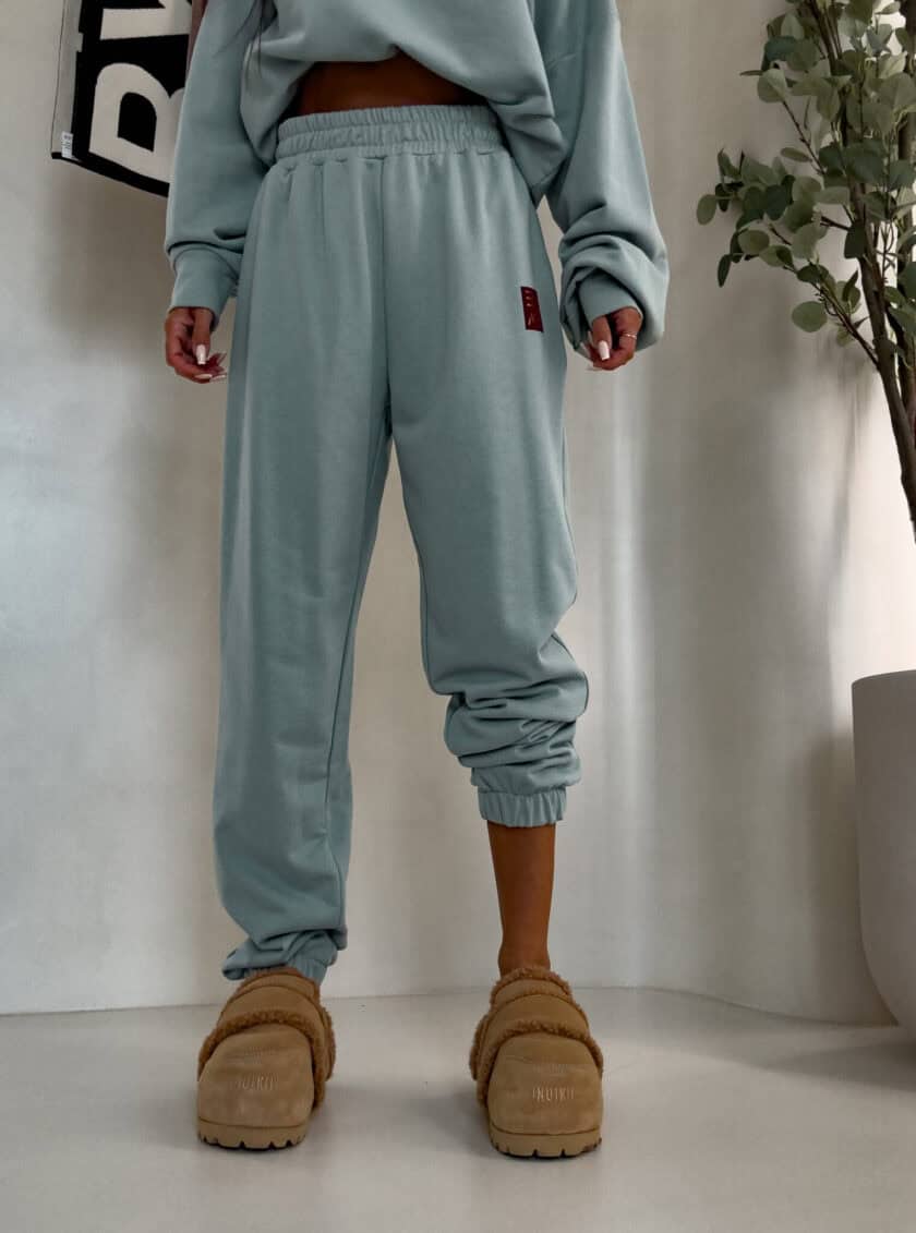 Spodnie DEJW – szałwiowe - obrazek 4