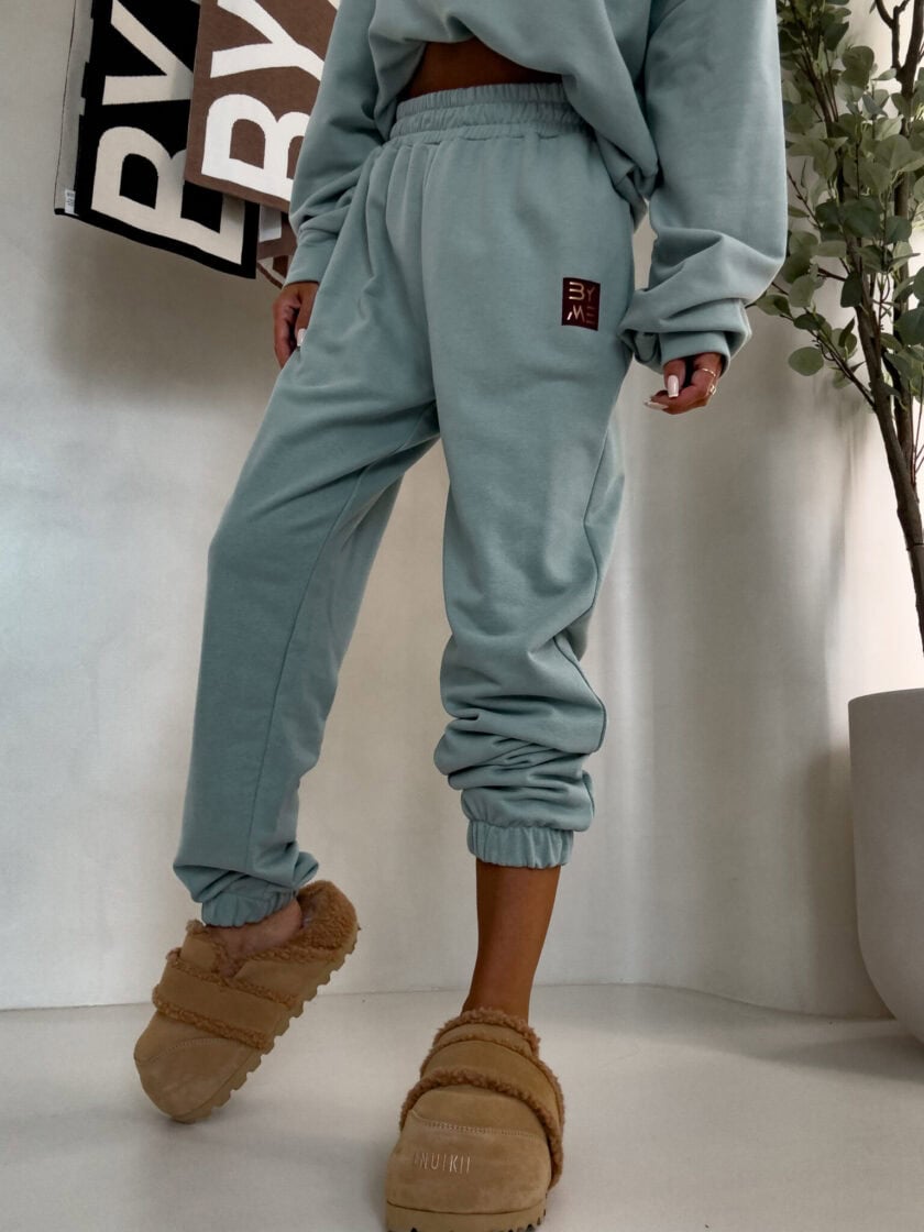 Spodnie DEJW – szałwiowe - obrazek 3