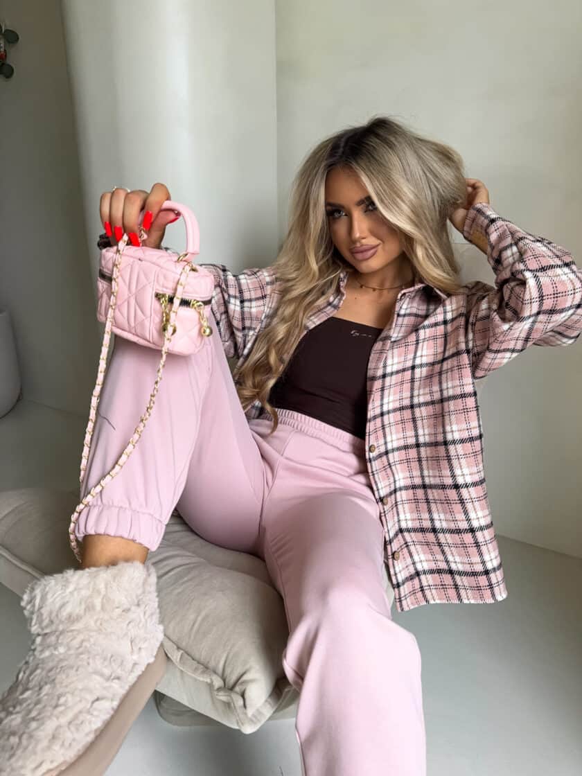 Koszula KRATA - puder - obrazek 3