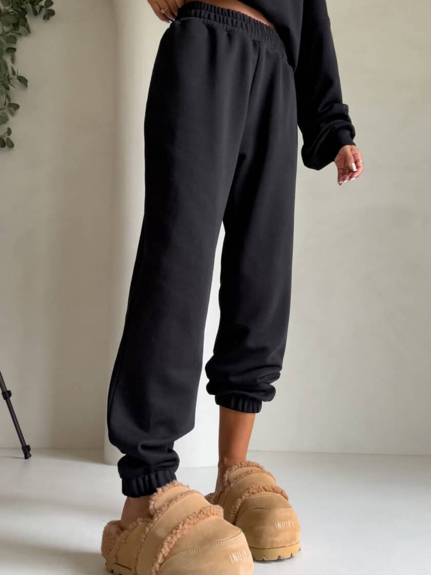 Spodnie DEJW – czarne - obrazek 3