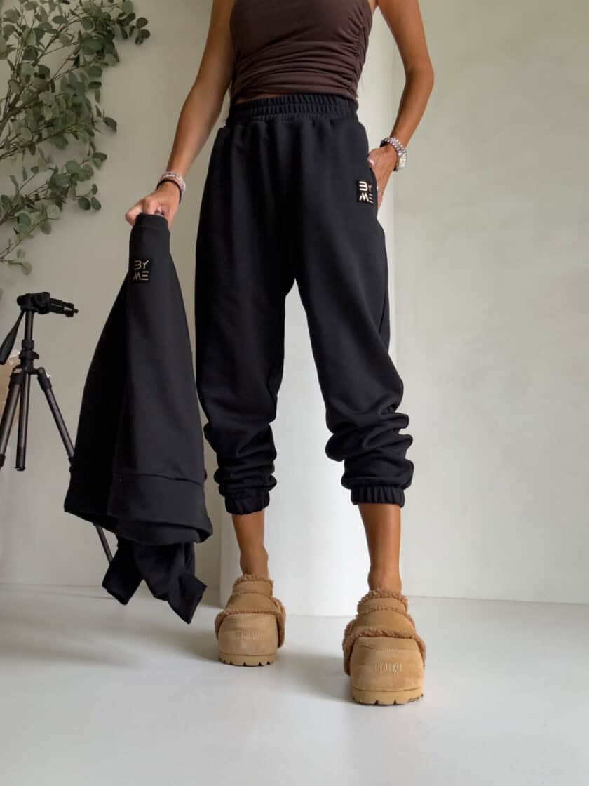 Spodnie DEJW – czarne - obrazek 6