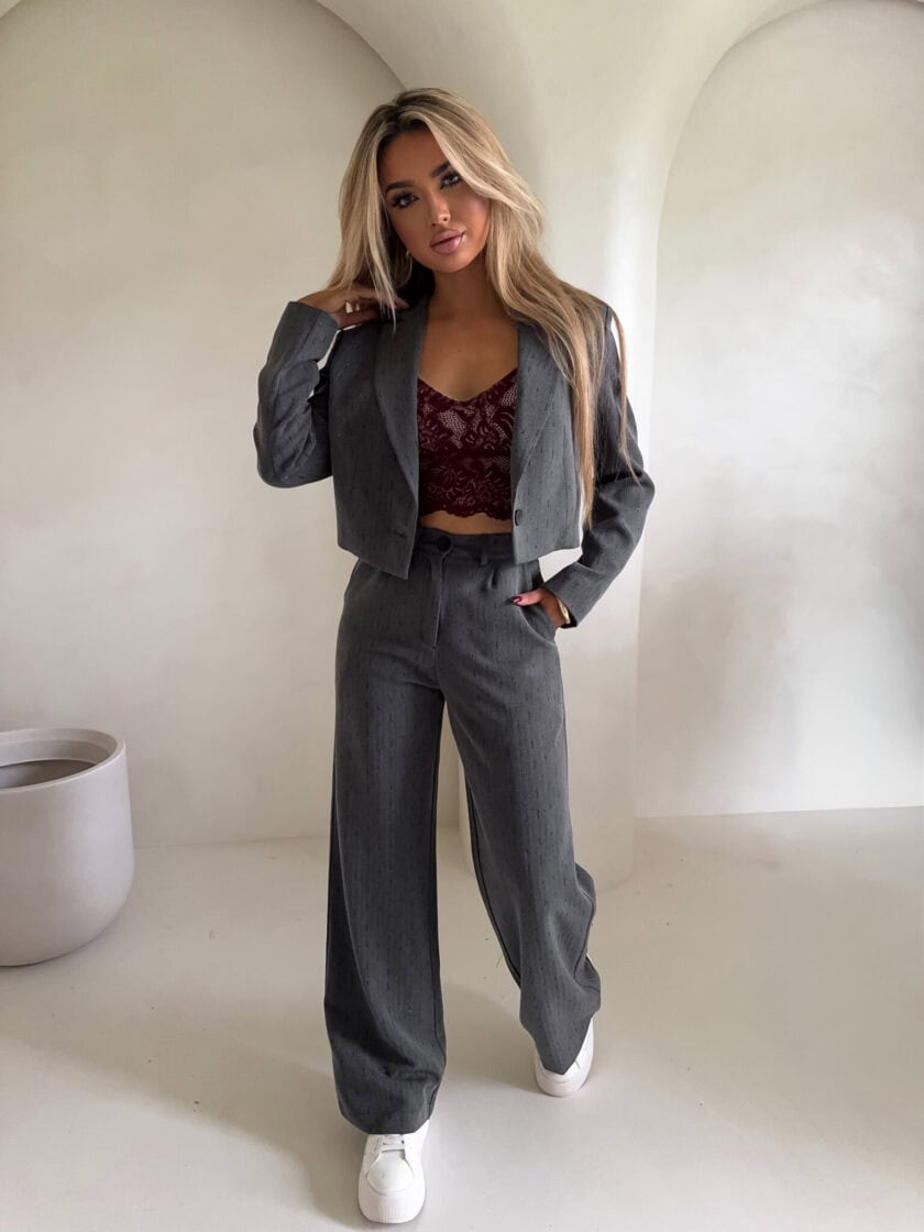 Komplet CEKINY – grafitowy - obrazek 6