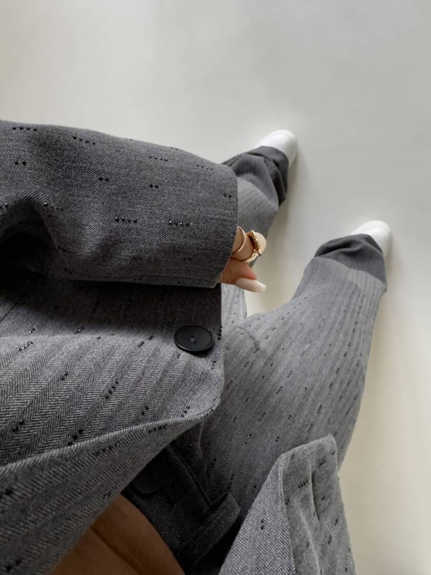 Komplet CEKINY – grafitowy - obrazek 10