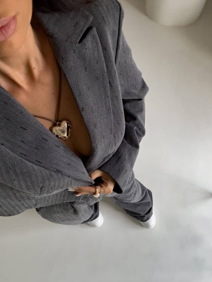 Komplet CEKINY – grafitowy - obrazek 11