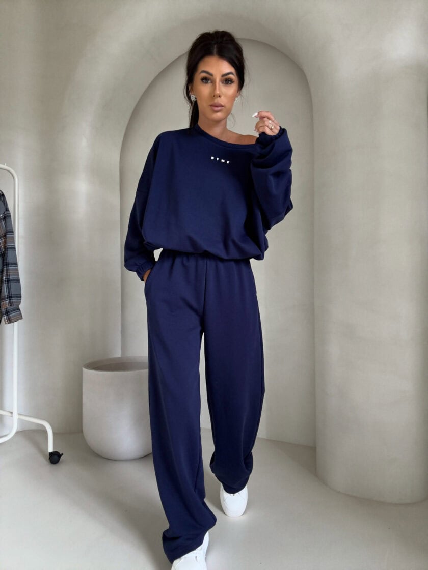 Komplet SYDNEY - granatowy - obrazek 2