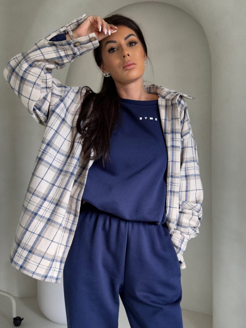 Komplet SYDNEY - granatowy - obrazek 6